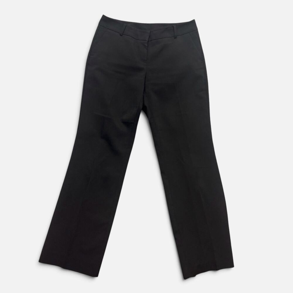Vintage Y2K New York Company Going Out Pants Black Low Rise Bootcut Flare 4P
